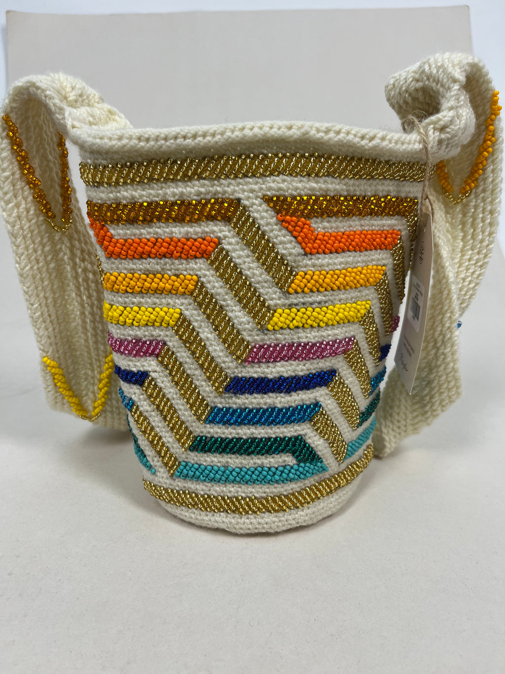 Amanecer Dorado - Mochila Kankuama Recamada