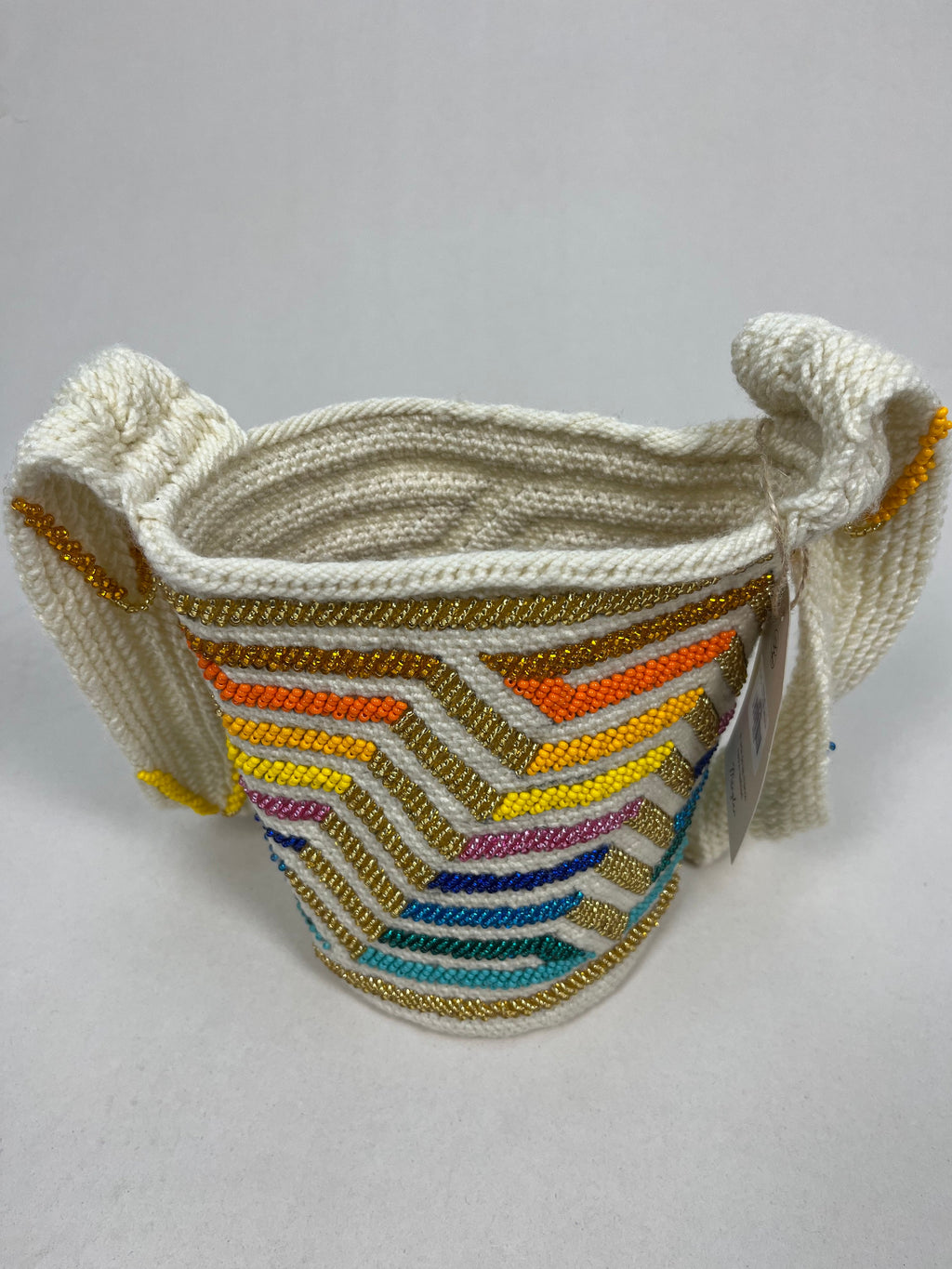 Amanecer Dorado - Mochila Kankuama Recamada