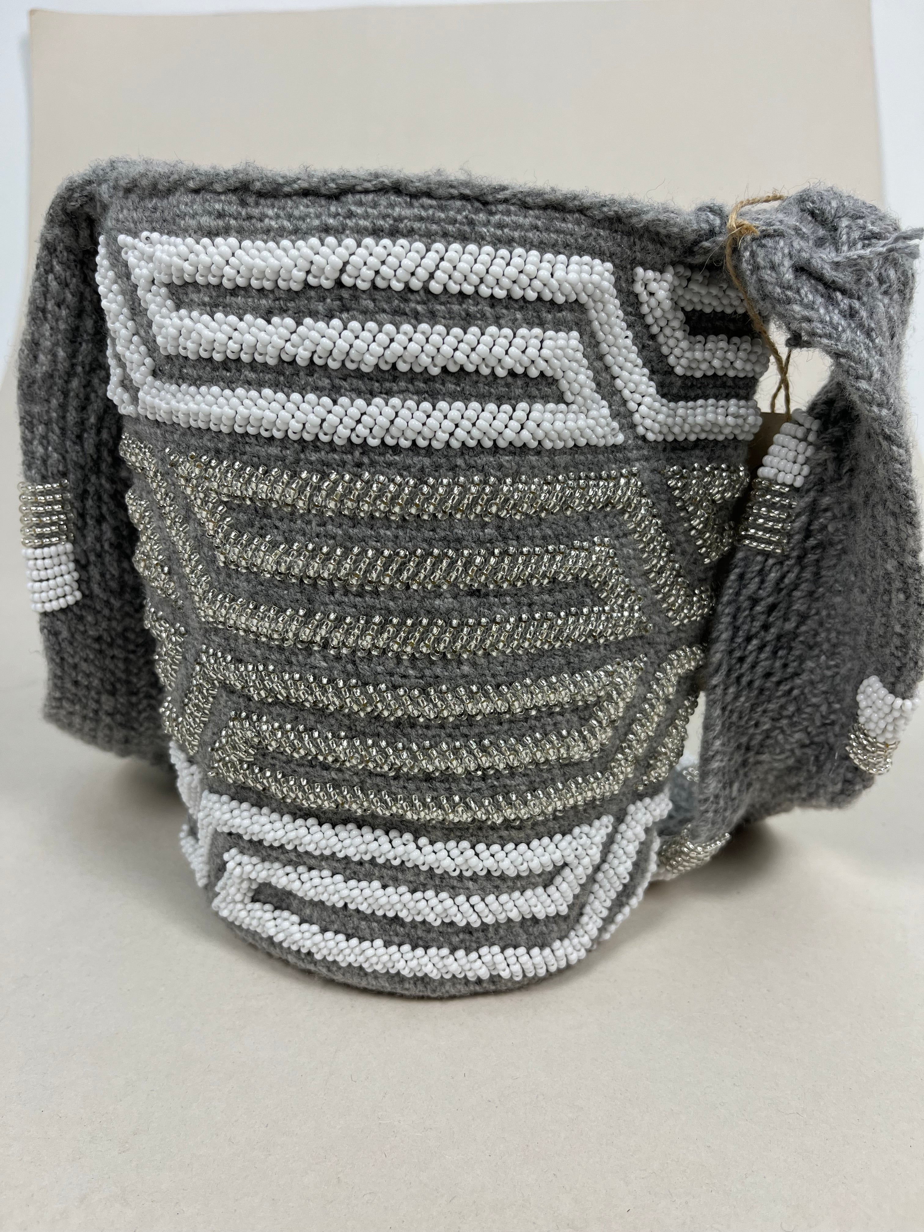 Niebla Plateada - Mochila Kankuama Recamada