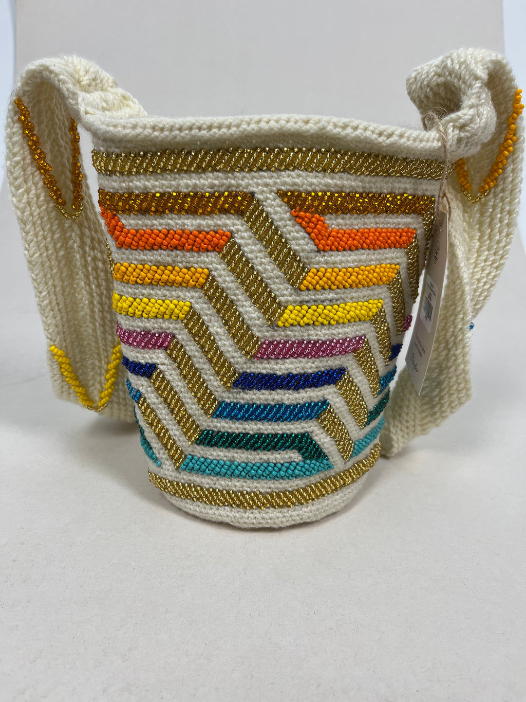 Amanecer Dorado - Mochila Kankuama Recamada